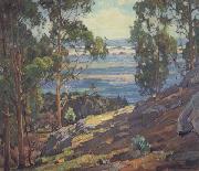 Eucalyptus Trees and Bay William Wendt